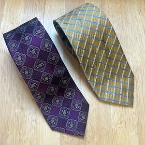 BUNDLE of 2 Jos. A. Bank Men’s Silk Ties